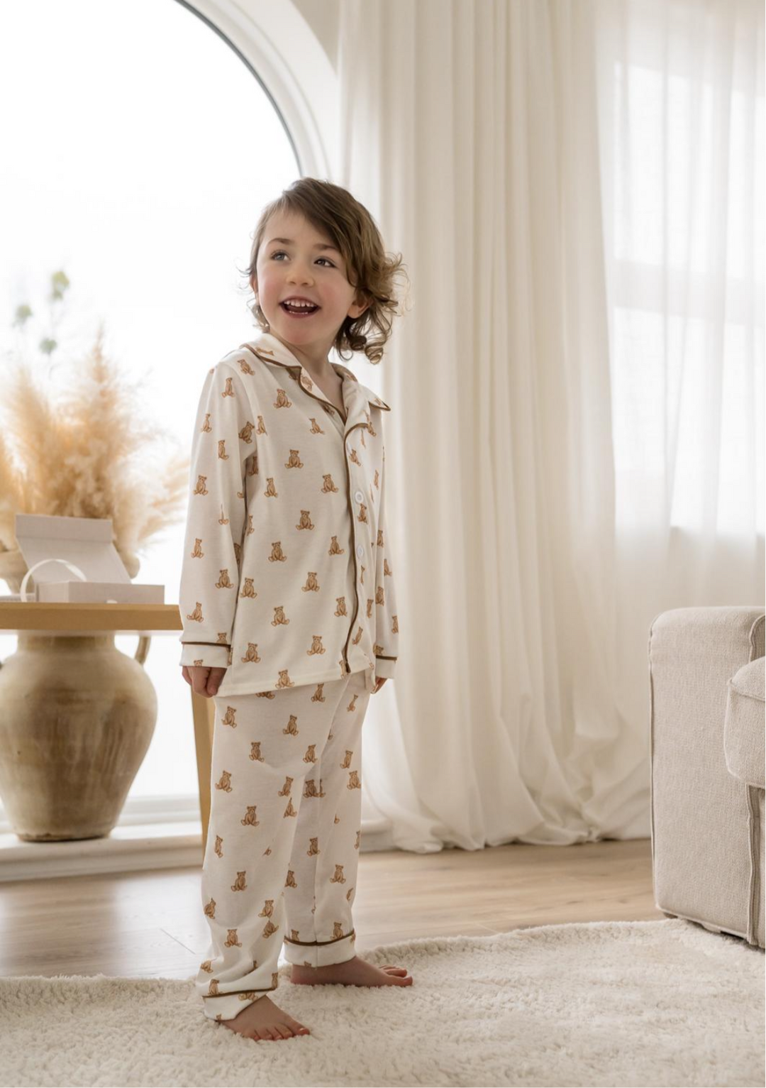 Neutral Teddy PJS