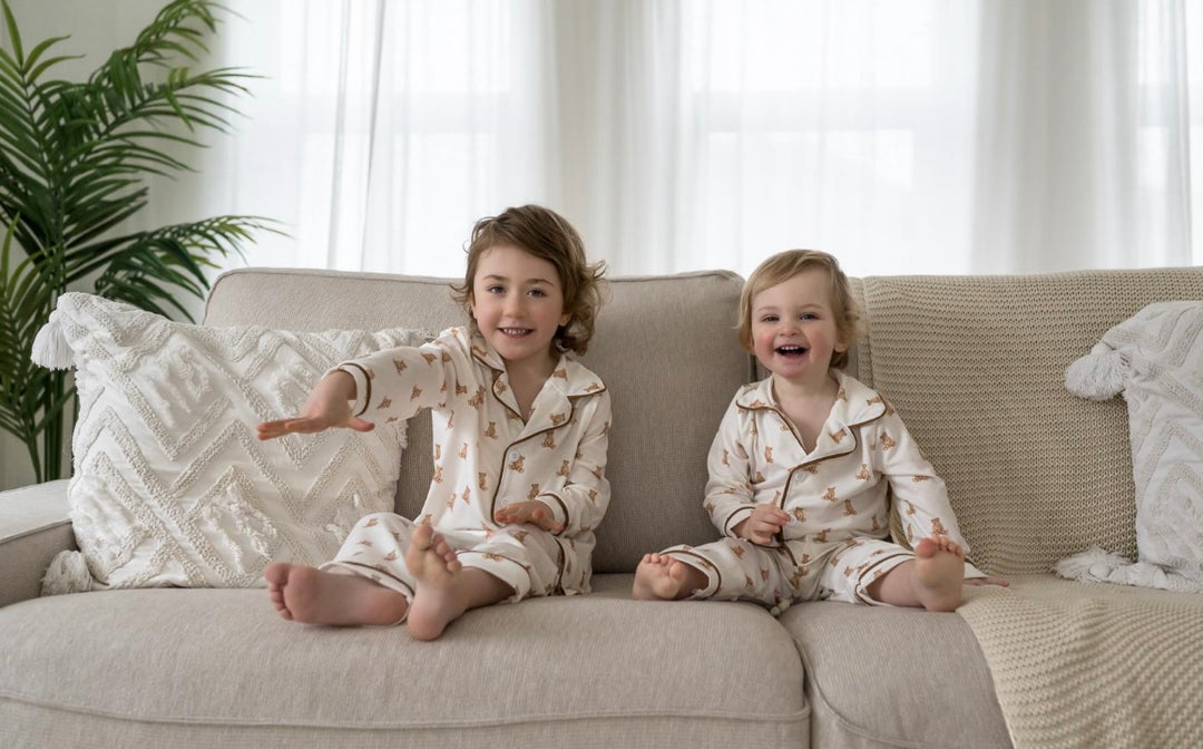 Neutral Teddy PJS