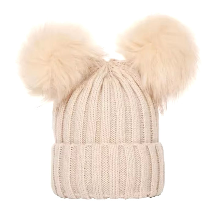 Double Pom Hat