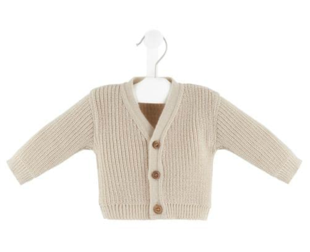 Beige Knitted Cardigan