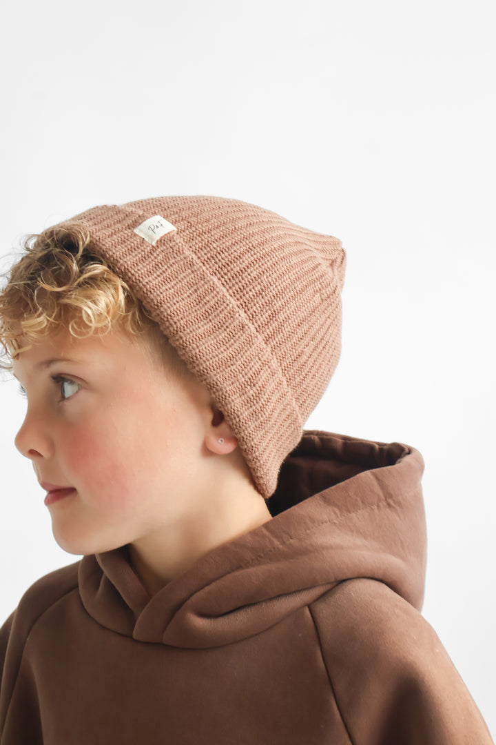 Brown Beanie Hat