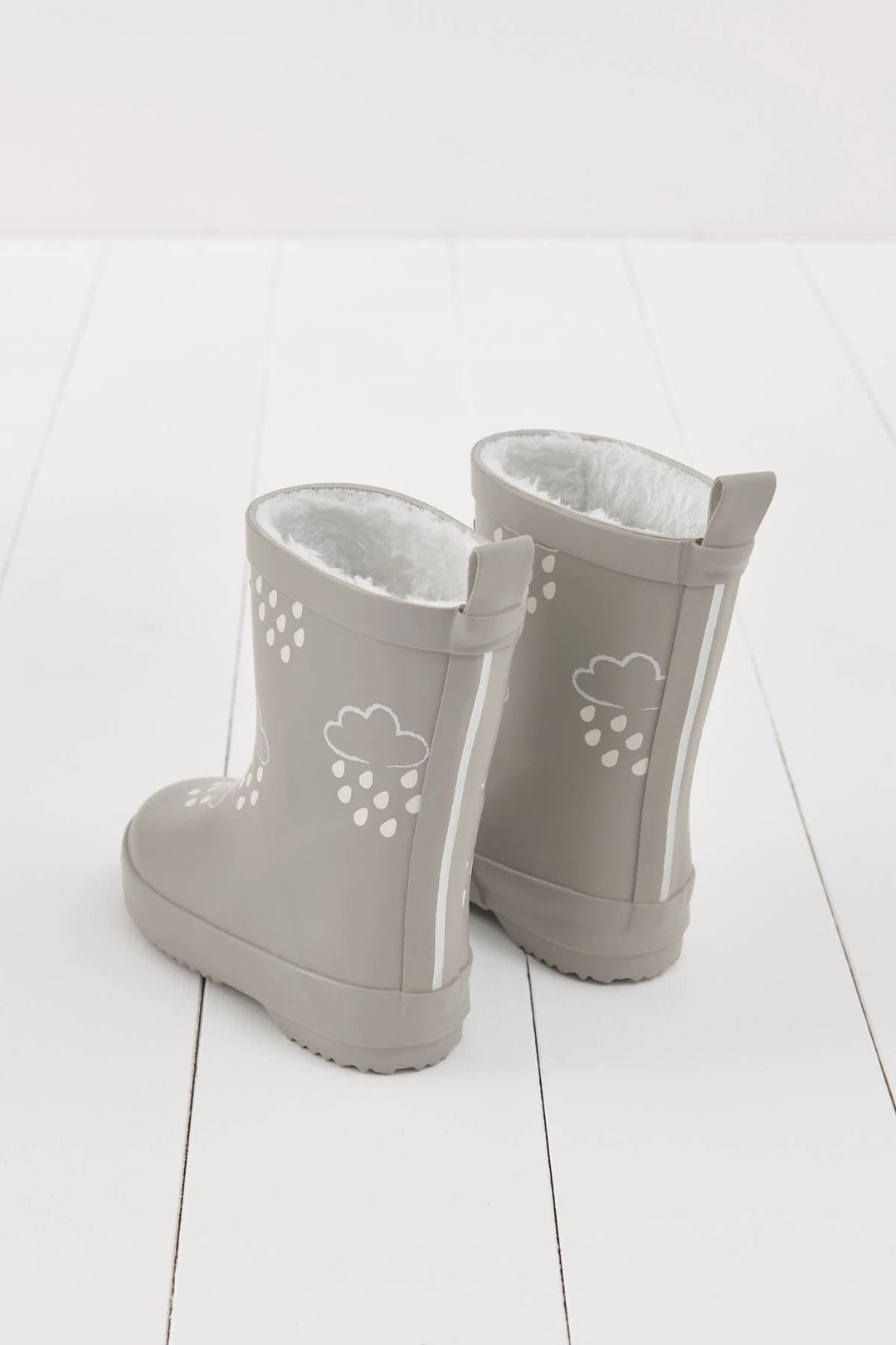 Wellie Boots Grey Colour Changing Kids Wellies