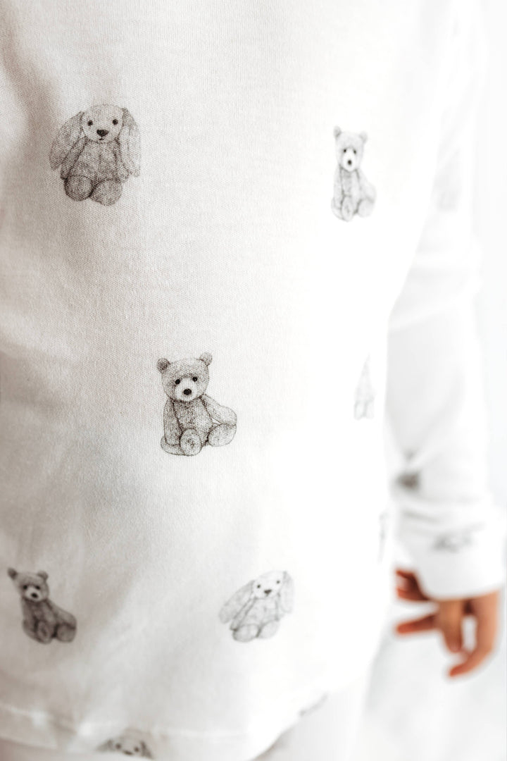 Organic bamboo Teddy & Bunny Pyjamas